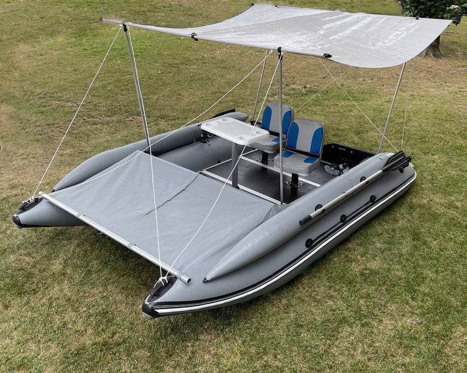 Inflatable Catamaran Pontoon Crabzz T395 13
