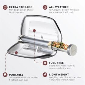 Portable Solar Oven GoSun Go Pro Pack
