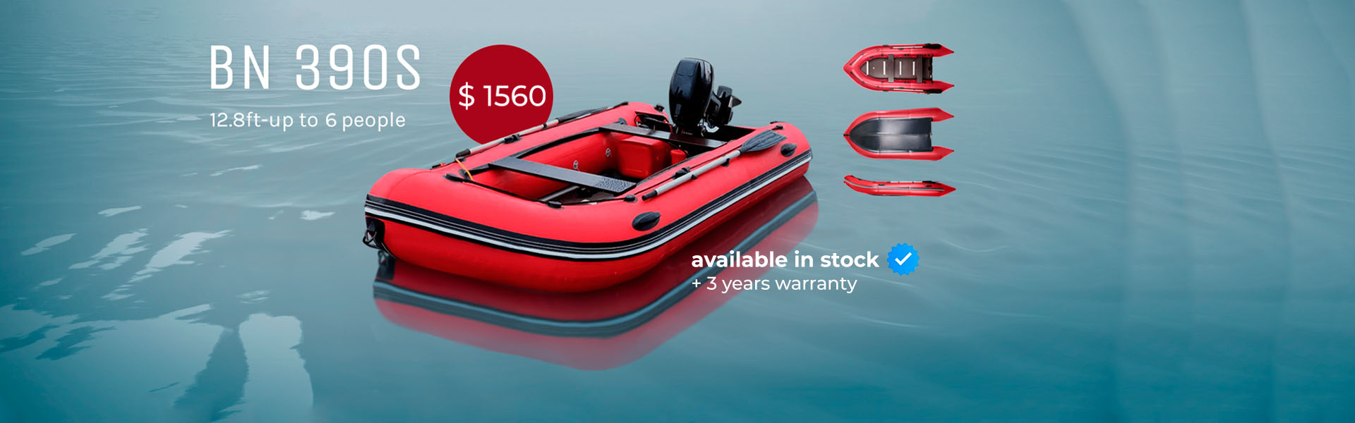 buy inflatable motor boat for 6 people 12 13 ft