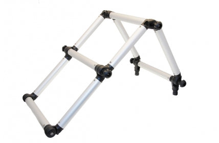 Folding aluminum tube ladder Nl032 | Ø32 mm