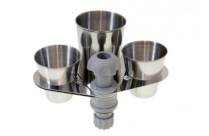 Folding stainless steel cup holder NH221 | 60 mL, 150 mL