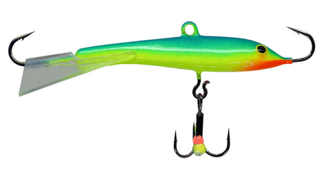 Jigging Lures Tackle Jigs Jigg UV Colors Epoxy Treble Hook Classic 34 For Sale