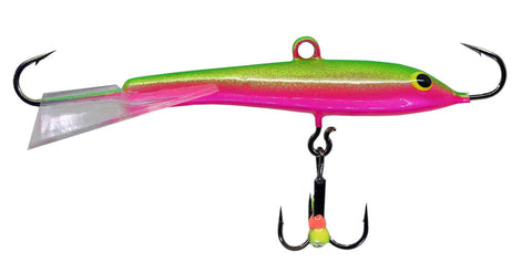 Jigging Lures Tackle Jigs Jigg UV Colors Epoxy Treble Hook Classic 54 For Sale