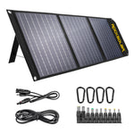 Portable Solar Panel Battery Charger ROCKSOLAR 60W 12V